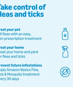 Amazon Basics Preventative Flea, Tick & Mosquito Topical Treatment for Medium Dogs (11-20 pounds), 6 Count, Packaging May Vary - 7