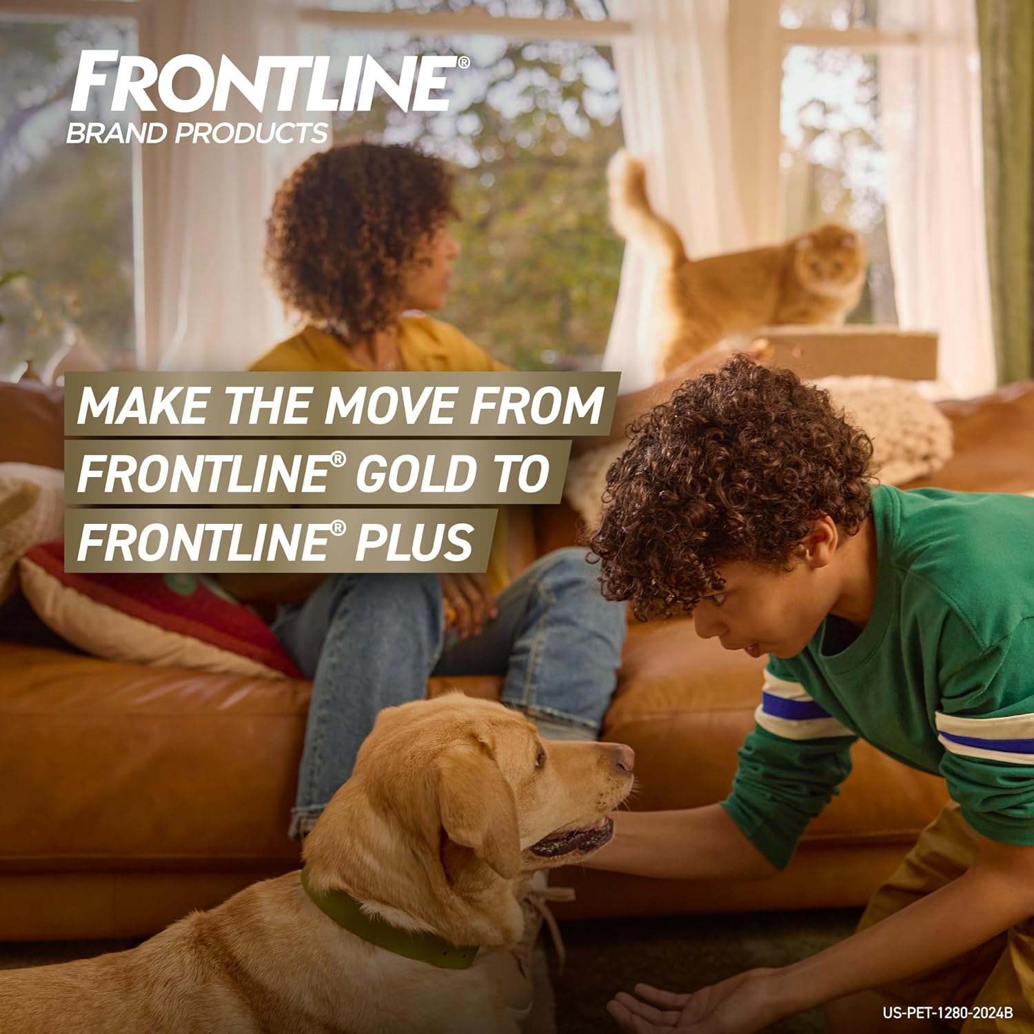FRONTLINE Gold Flea & Tick Treatment for Small Dogs Up to 5 to 22 lbs., Pack of 3 - 3