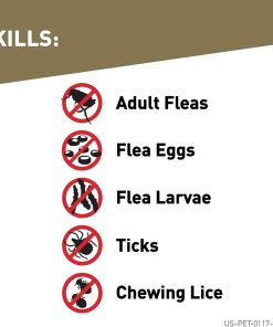 FRONTLINE Gold Flea & Tick Treatment for Small Dogs Up to 5 to 22 lbs., Pack of 3 - 7