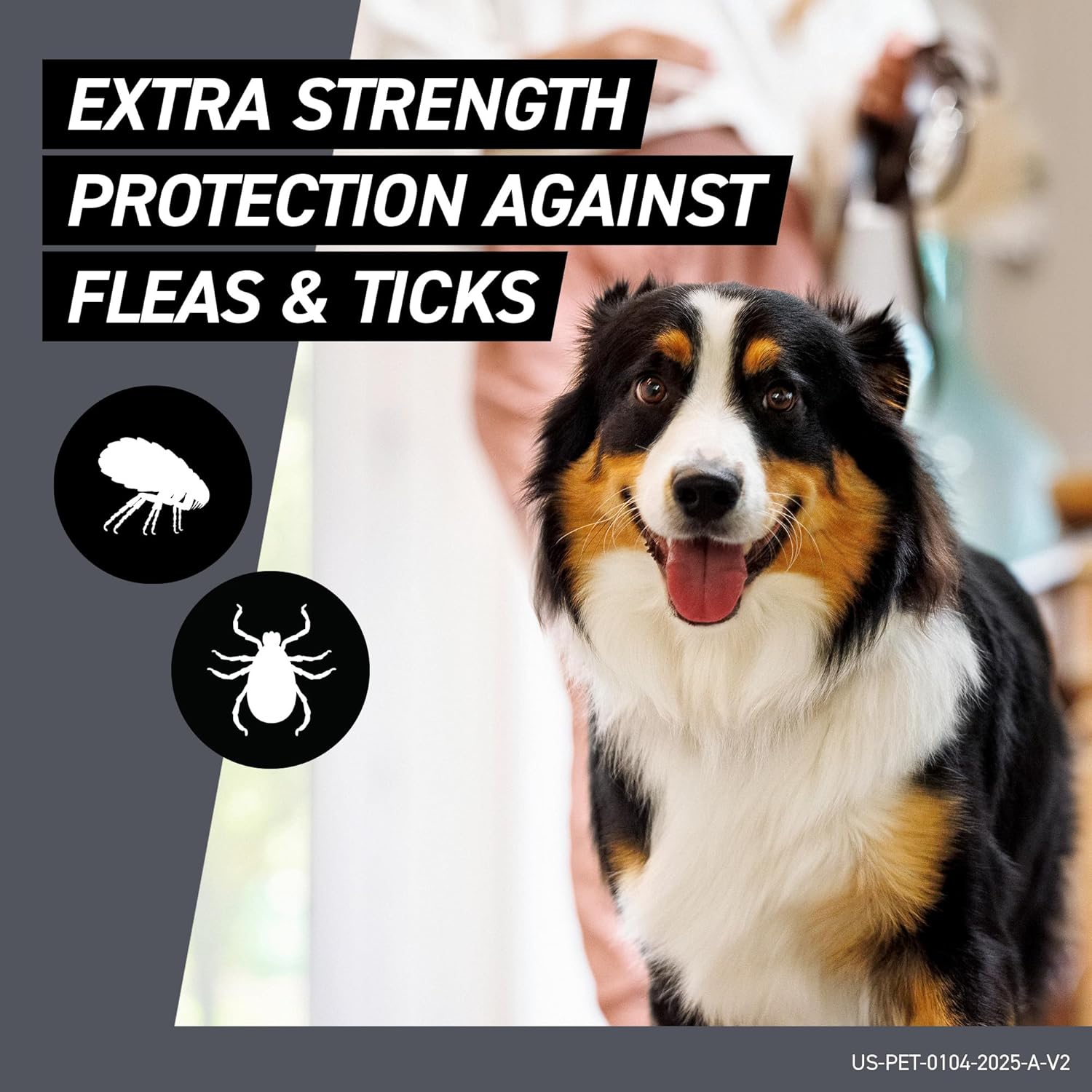 FRONTLINE Shield Flea & Tick Treatment for Large Dogs 41-80 lbs. Count of 3 - 4