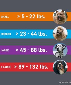 FRONTLINE Shield Flea & Tick Treatment for Large Dogs 41-80 lbs. Count of 3 - 9