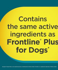 FirstAct Plus Flea Treatment for Dogs, Large Dogs 45-88 lbs, 6 Doses, Same Active Ingredients as Frontline Plus Flea and Tick Prevention for Dogs - 2