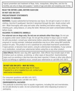 K9 Advantix Flea, Tick & Mosquito Prevention for Dogs Over 55 lbs. - Flea Drops for Extra Large Dogs - Apply Monthly - 2 Treatments - 2