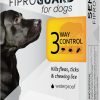 Sentry Fiproguard for Dogs, Flea and Tick Prevention for Dogs (45-88 Pounds), Includes 3 Month Supply of Topical Flea Treatments - 1