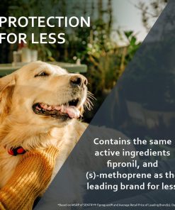 Sentry Fiproguard for Dogs, Flea and Tick Prevention for Dogs (45-88 Pounds), Includes 3 Month Supply of Topical Flea Treatments - 5