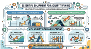 Agility Training Gear for Energetic Dogs