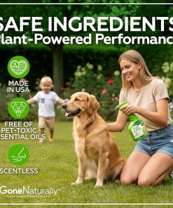 Flea and Tick Spray for Dogs & Home– Natural Flea and Tick Prevention for Dogs– Bed Bug Spray & Multi-Insect Killer– Scentless Plant-Based Formula Kills on Contact - 2