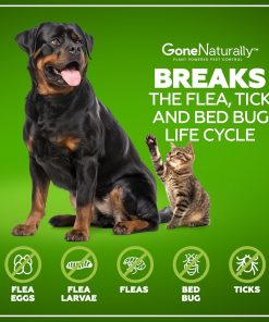 Flea and Tick Spray for Dogs & Home– Natural Flea and Tick Prevention for Dogs– Bed Bug Spray & Multi-Insect Killer– Scentless Plant-Based Formula Kills on Contact - 4