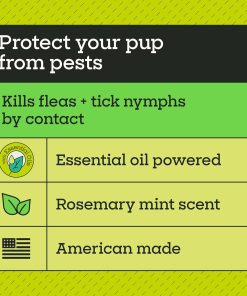 Pet Life Unlimited Natural Flea & Tick Spray for Dogs, 10 oz, Plant-Based Prevention & Treatment with Essential Oils, Kill & Repel Fleas, Ticks & Eggs, Soothes Itchy Skin, Daily Use - 4