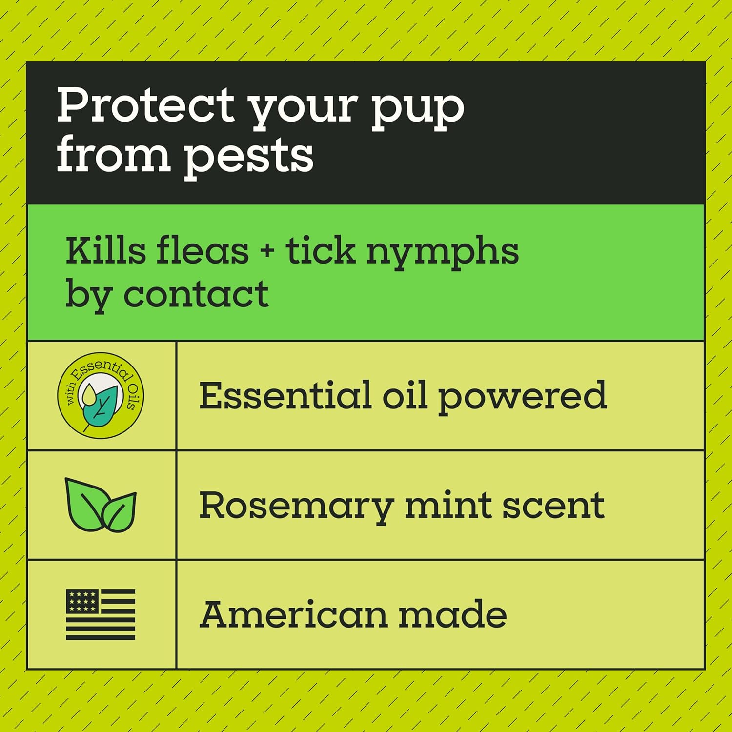 Pet Life Unlimited Natural Flea & Tick Spray for Dogs, 10 oz, Plant-Based Prevention & Treatment with Essential Oils, Kill & Repel Fleas, Ticks & Eggs, Soothes Itchy Skin, Daily Use - 4