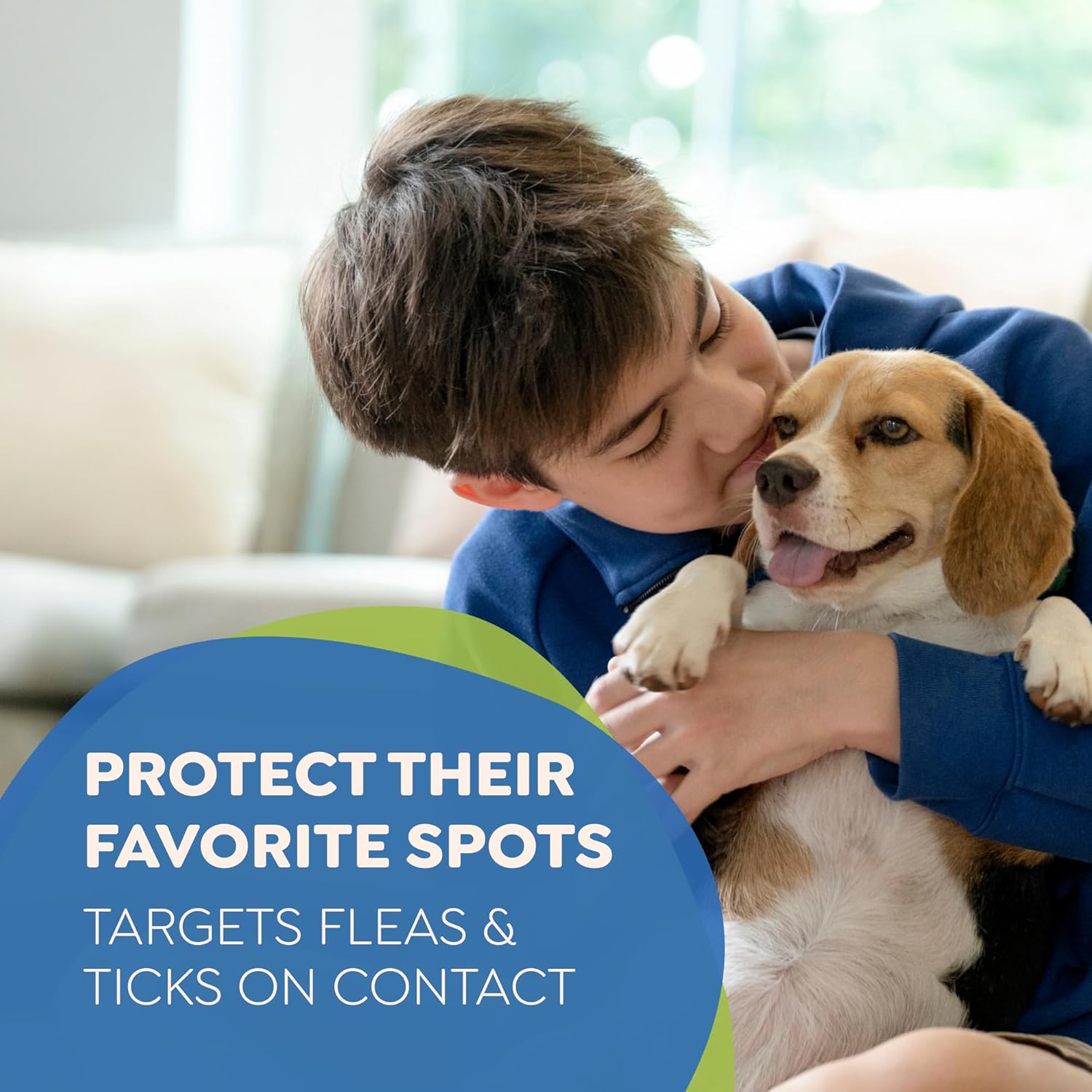 Riddy Flea & Tick Natural Spray for Pets with Essential Oils Safe Non-Hazardous Indoor and Outdoor Control, 8 oz, 1 Pack - 3