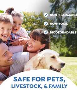 Riddy Flea & Tick Natural Spray for Pets with Essential Oils Safe Non-Hazardous Indoor and Outdoor Control, 8 oz, 1 Pack - 4