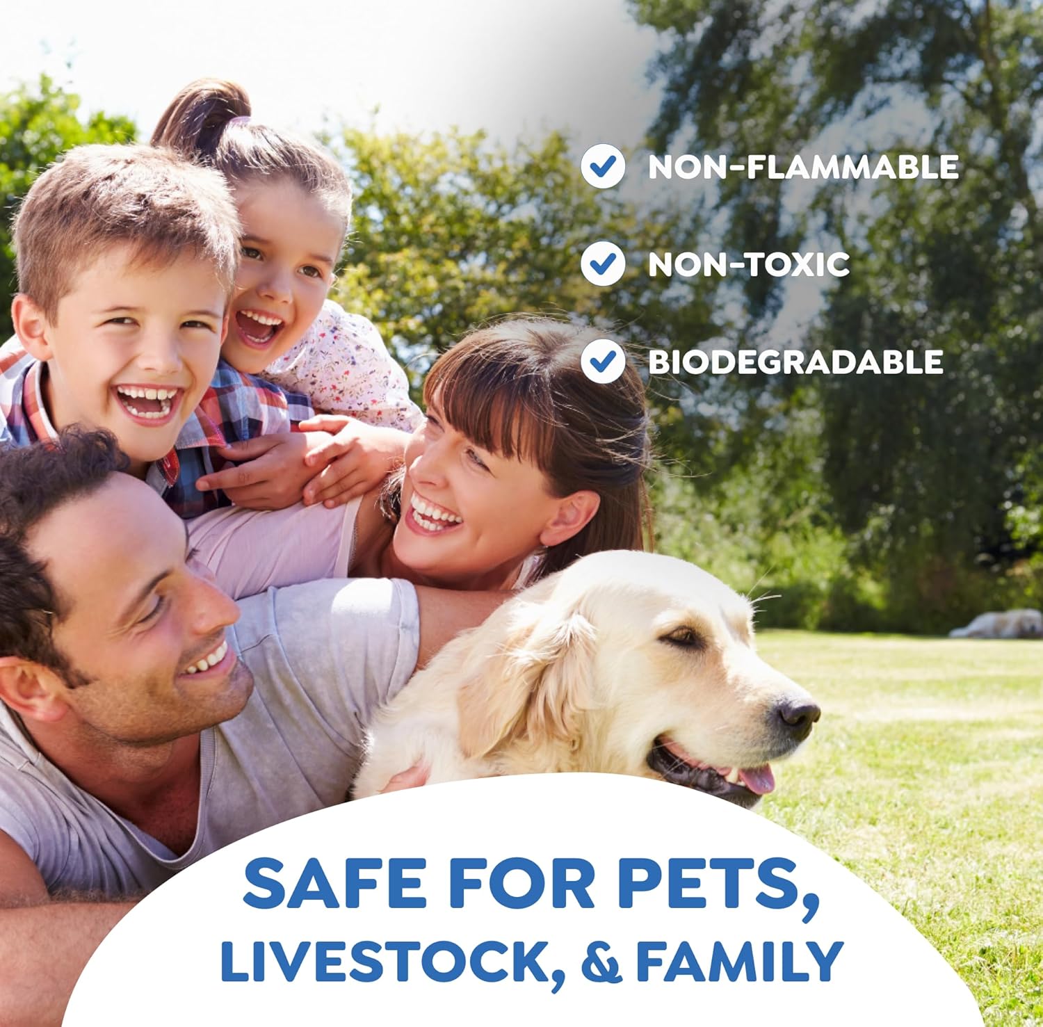 Riddy Flea & Tick Natural Spray for Pets with Essential Oils Safe Non-Hazardous Indoor and Outdoor Control, 8 oz, 1 Pack - 4