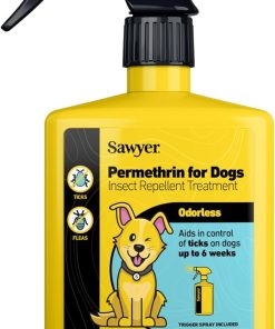 Sawyer Products SP624 Permethrin, Permethrin for Dogs Insect Repellent Treatment - 1