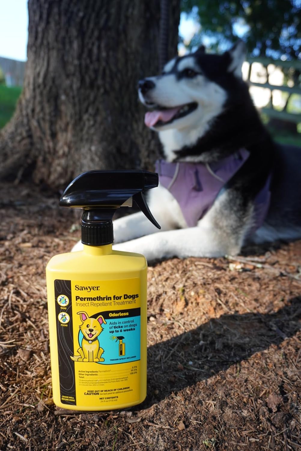Sawyer Products SP624 Permethrin, Permethrin for Dogs Insect Repellent Treatment - 2