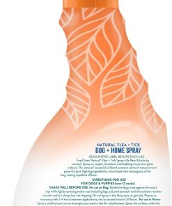 TropiClean Natural Maximum Strength Flea and Tick Spray for Dogs, 16oz - 2