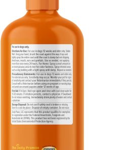 Zesty Paws Flea and Tick Spray for Dogs - Kill Fleas, Ticks & Their Eggs - Veterinarian Formulated - Soothes Itchy & Irritated Dog Skin - Cedarwood Oil, Rosemary Oil & Peppermint Oil - 4