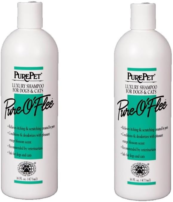 PUREPET Pure O'Flee Dog and Cat Conditioning Shampoo Concentrate Dilutes 10 to 1 (1 Gallon) - Image 4
