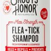 Skout's Honor Flea and Tick Shampoo for Dogs - Natural Peppermint & Cedarwood Formula, Helps to Protect from and Against Fleas, Ticks, and Mosquitos, 16 oz - 1