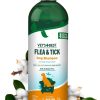 Vet's Best Natural Flea & Tick Dog Shampoo – Plant-Based Formula with Cotton Spice Scent – Natural Dog Shampoo with Essential Oils for Flea and Tick Support – Made in USA – 12 oz Bottle - 1
