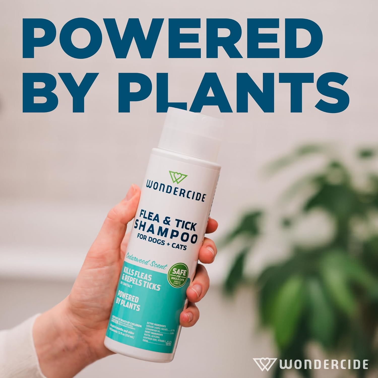 Wondercide - Flea & Tick Shampoo for Dogs and Cats - Flea and Tick Treatment with Natural Essential Oils - for Pets Over 4 Months - Powered by Plants - Cedarwood - 12 Fl oz - Image 5