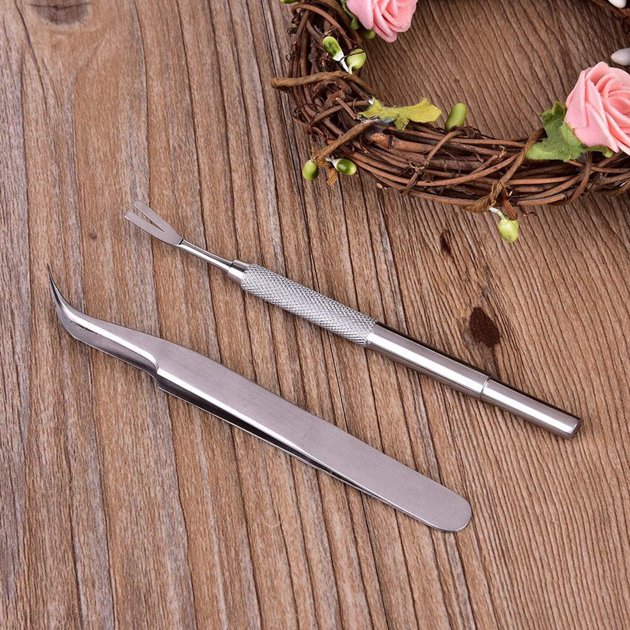 3 Pack Tick Remover Tool Set Stainless Steel Tick Remover Kit for Cats and Dogs - Image 3