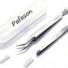 PAFASON Premium Tick Removal Tweezer Tool Set, Dual-Headed, Multi-functional Stainless Steel Twister Remover for Dogs, Cats, Humans, Storage Case - 1
