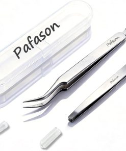 PAFASON Premium Tick Removal Tweezer Tool Set, Dual-Headed, Multi-functional Stainless Steel Twister Remover for Dogs, Cats, Humans, Storage Case - 1
