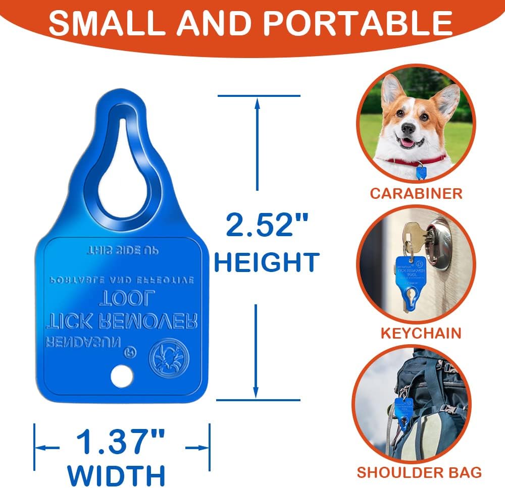Removal Tool Suitable for Pets, Quick, Safe, Reliable, and Highly Essential Remover Tool for Portable Outdoor Living, 1 Pack (Blue) - Image 5