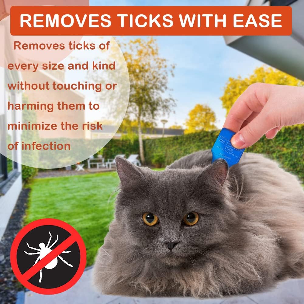 Removal Tool Suitable for Pets, Quick, Safe, Reliable, and Highly Essential Remover Tool for Portable Outdoor Living, 1 Pack (Blue) - Image 2