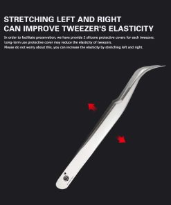 Alternative view of Tick Remover, Tick Removal Tool, Stainless Steel Tick Remover Tool for Dogs/Humans/Cats/Horses, Professional Foam Inserts Tick Remover Set- Includes Tick Tweezers, Tick Fork, Handy Tin, Manual (1 Set)