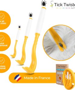 Alternative view of Tick Twister Tick Remover for Dogs and Human - Made in France - Tick Puller for Humans and Dogs - 3 Different Sizes - Dog Tick Removal Tool - Also for All Other Pets - Tick Nipper in