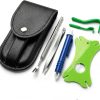 VENOMKILLER 6-in-1 Tick Remover Kit – Tick Removal Tool Set with Stainless Steel Tweezers, Tick Card, Hooks & Leather Case – Tick Remover for Dogs, Cats & Humans - 1