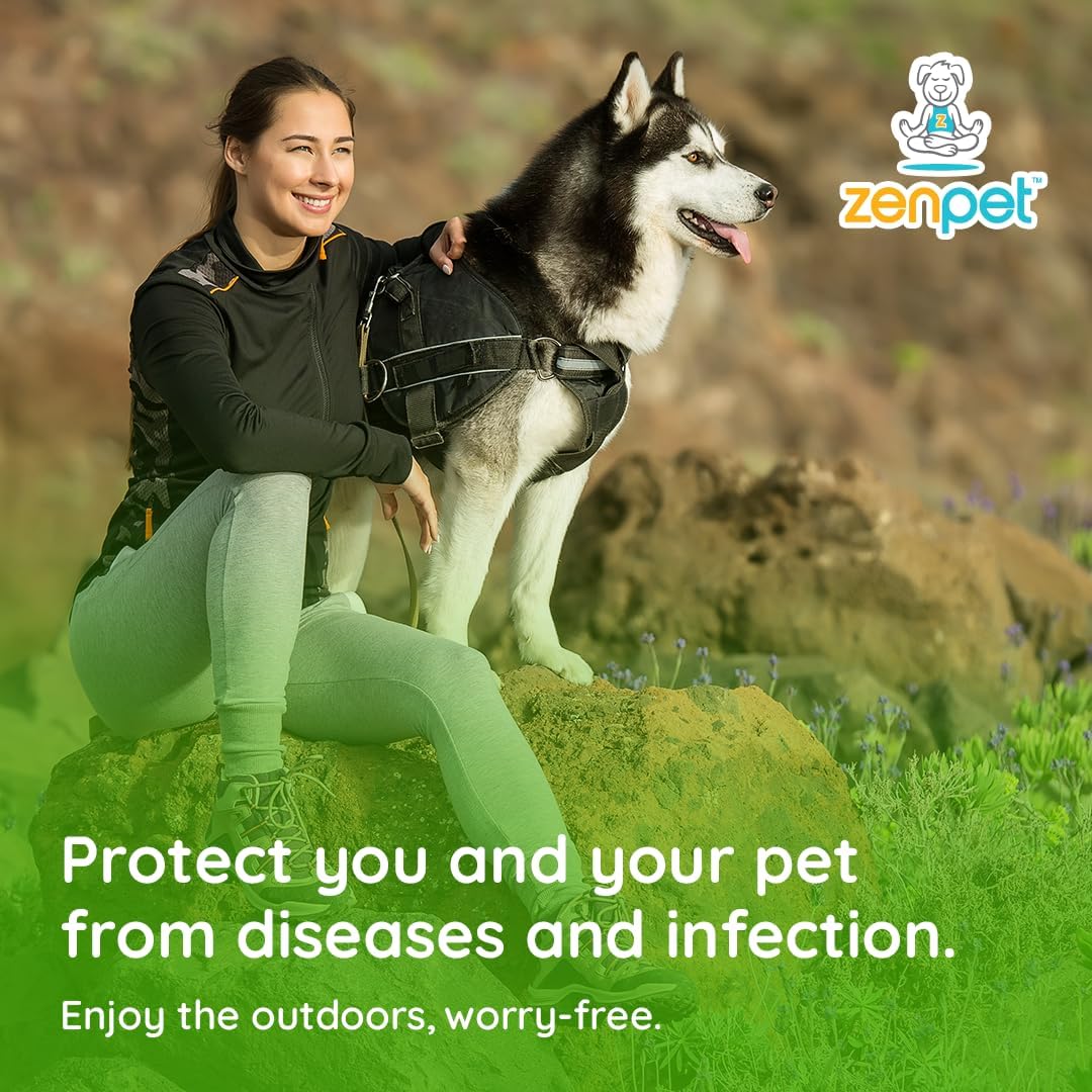 ZenPet Tick Tornado Tick Remover Tool for Dogs, Cats, Horses, Humans (4 Pack) – Safe & Easy Tick Removal, Vet-Approved Grabber Tool for Hiking, Camping, Travel, Lyme Disease & Infection Prevention - Image 8
