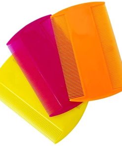 Alternative view of Pet Flea Comb for Dogs & Cats (3-Pack) – Fleas, Loose Fur & Tick Removal Tool for Cats & Dogs – Gentle & Durable Fine-Tooth Pet Hair Comb for Comfortable, Clean Coat Care