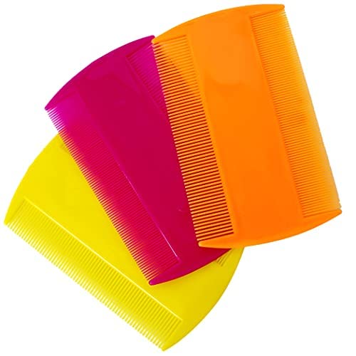 Pet Flea Comb for Dogs & Cats (3-Pack) – Fleas, Loose Fur & Tick Removal Tool for Cats & Dogs – Gentle & Durable Fine-Tooth Pet Hair Comb for Comfortable, Clean Coat Care - Image 2
