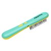 Rechargeable Flea Comb for Pets - Stainless Steel Teeth Grooming Tool for Medium and Long Haired Cats & Dogs - USB-C Charging - 1