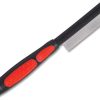 Ryan's Pet Supplies Paw Brothers Flea Comb for Small and Large Dogs and Cats with Handle, Professional Dog Grooming Kit and Supplies, Puppy Essentials, Black and Red, 8.8 Inches - 1