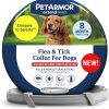 PetArmor Extend Large Dog Flea and Tick Treatment & Prevention, Collar for Large Dogs Above 18 lbs., 8 Months of Protection, Odorless & Non-Greasy, Waterproof, Kills Fleas, Ticks, and Larvae, 1 Count - 1