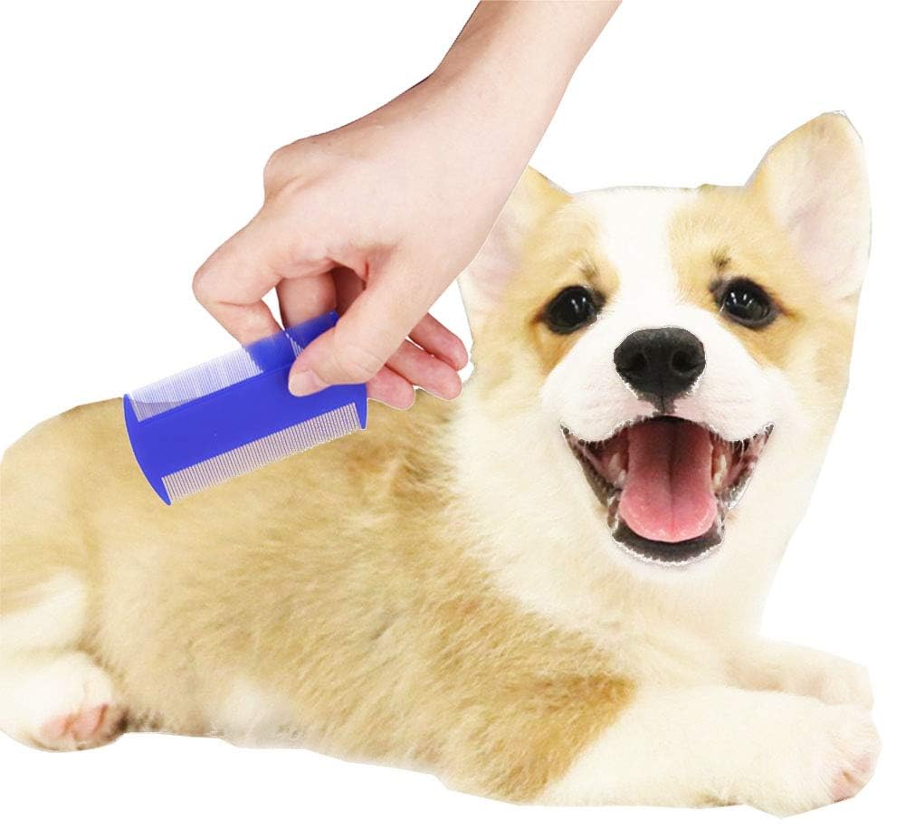 10 PCS Dog Flea Combs Double sided Pet Flea Lice Combs Cat Grooming Fine Tooth Hair Combs - Image 2
