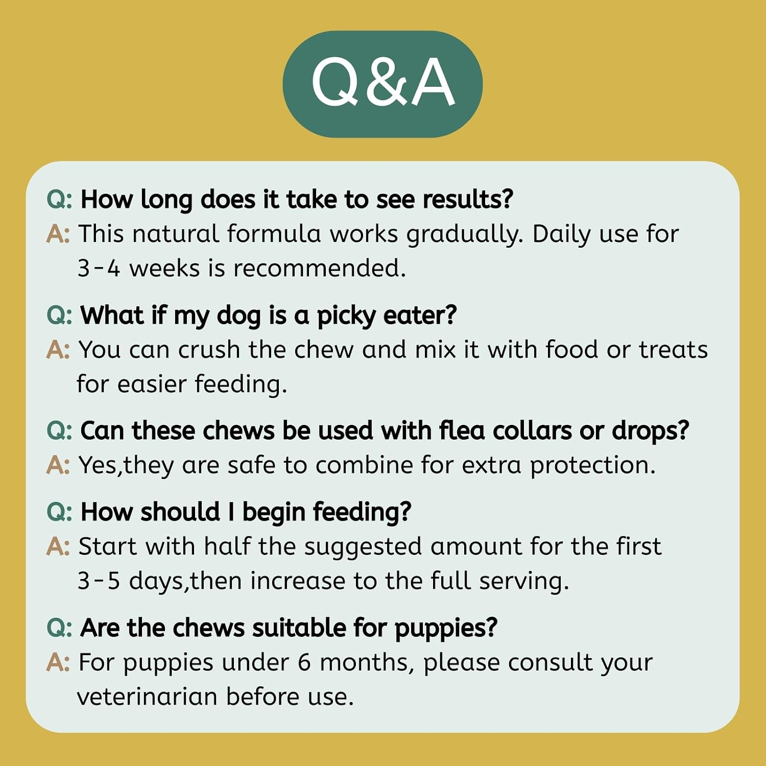 Flea and Tick Prevention for Dogs Chewable, Dog Flea Treatment, 200 Ct - Image 2