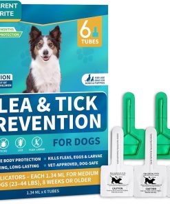 Flea and Tick Prevention for Medium Dogs(23 to 44 lbs), Dog Flea Treatment - 1
