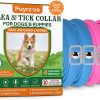 Puyrzoe Flea and Tick Prevention for Dogs, 4 Pack Flea Collar for Dogs - 1