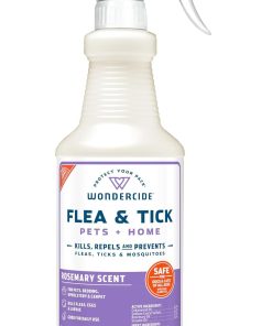 Wondercide Flea Tick & Mosquito Spray for Pets & Home - Rosemary 16 fl oz - 1