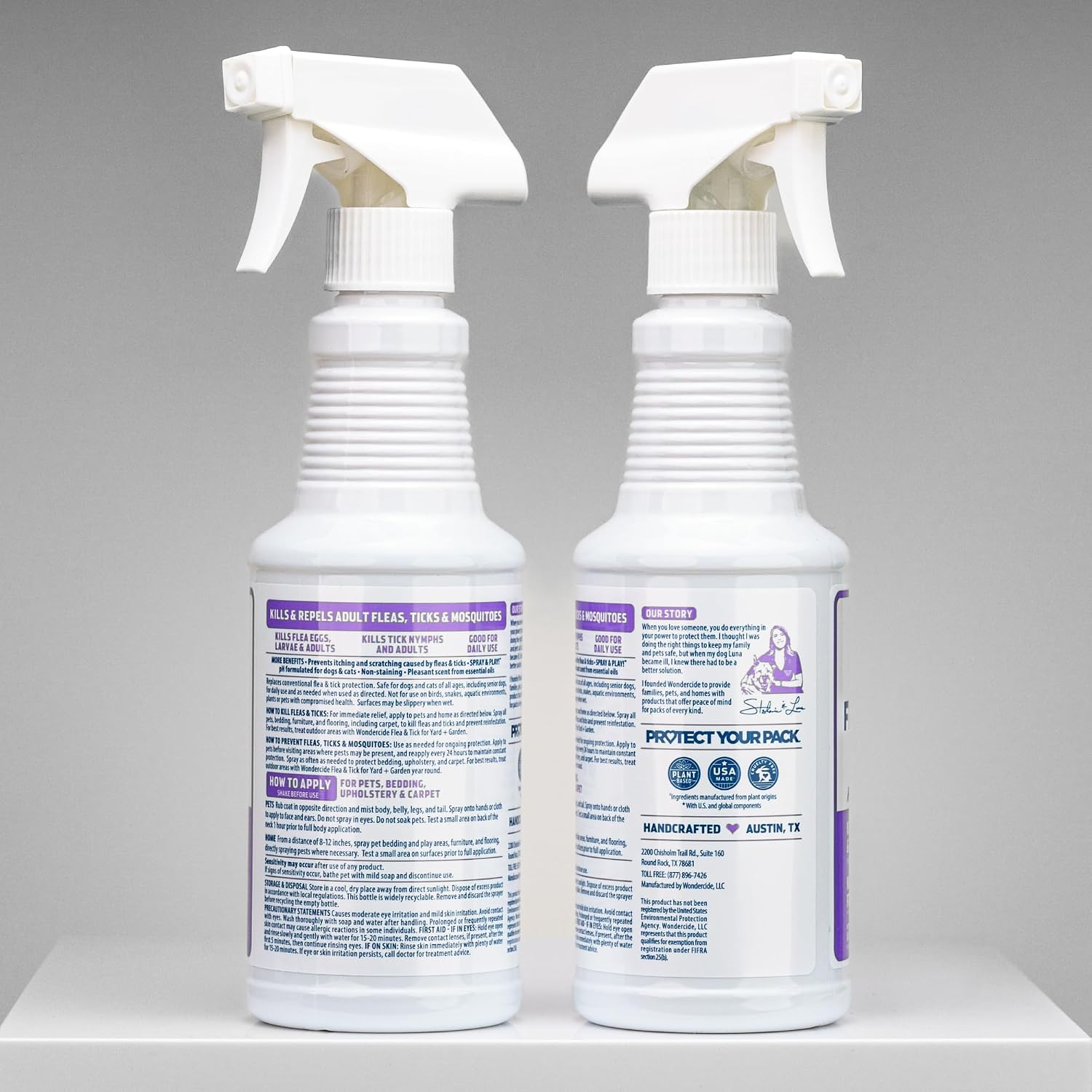 Wondercide Flea Tick & Mosquito Spray for Pets & Home - Rosemary 16 fl oz - Image 7