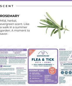 Alternative view of Wondercide Flea Tick & Mosquito Spray for Pets & Home - Rosemary 16 fl oz