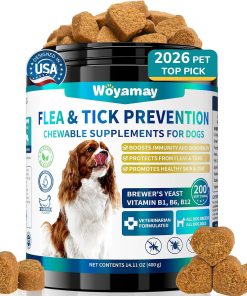 Woyamay Flea and Tick Prevention for Dogs, Dog Flea and Tick Treatment - 1