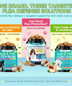Alternative view of Woyamay Flea and Tick Prevention for Dogs, Dog Flea and Tick Treatment